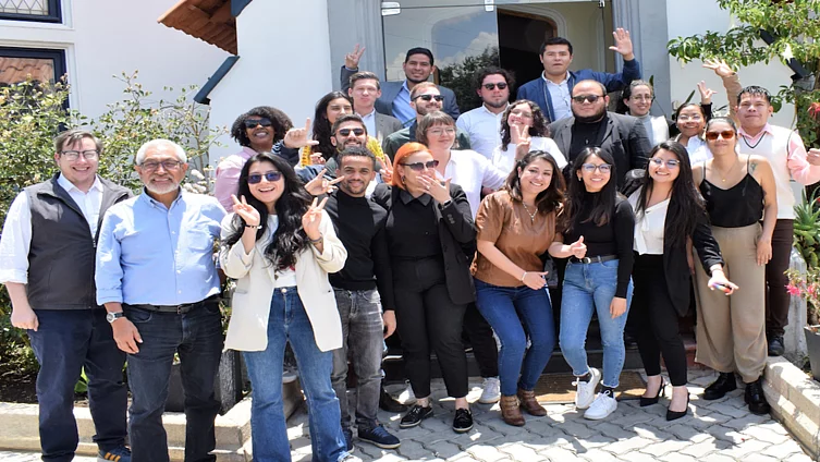 Participantes del primer encuentro de Manifestate. Bolivia, 2022