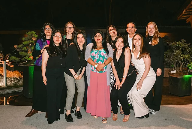 Integrantes del Equipo de la FES en Ecuador junto a la representante Tina Hennecken Andrade