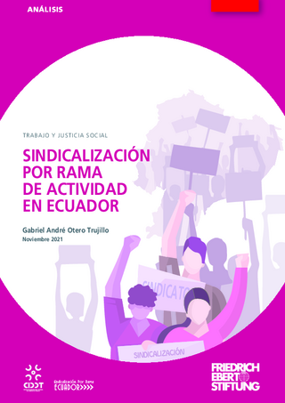 Sindicalización por rama de actividad en Ecuador